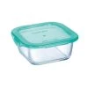 Budget ✔️ Luminarc Boites De Conservation Alimentaire Petite Boite De Conservation Carrée + Couvercle Lagoon 38cl ???? -pots et bonbonnières Soldes petite boite de conservation carree couvercle lagoon 38cl