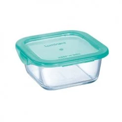 Budget ✔️ Luminarc Boites De Conservation Alimentaire Petite Boite De Conservation Carrée + Couvercle Lagoon 38cl ????