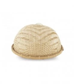 Remise ???? Wadiga Boites De Conservation Alimentaire Plateau Rond + Cloche Alimentaire En Bambou ????