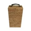 Offres ❤️ Mobili Rebecca Accessoires De Rangement De Cuisine Porte Bouteilles à Poser 3 Bouteilles En Mdf Canvas Marron ???? -pots et bonbonnières Soldes porte bouteilles a poser 3 bouteilles en mdf canvas marron