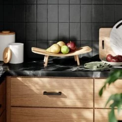 Sortie ???? Umbra Accessoires De Rangement De Cuisine Porte-bouteilles En Bois Naturel ✔️ -pots et bonbonnières Soldes porte bouteilles en bois naturel 3