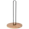 Offres ???? Maisons Du Monde Accessoires De Rangement De Cuisine Porte Essuie-tout En Bambou Et Acier Noir ✔️ -pots et bonbonnières Soldes porte essuie tout en bambou et acier noir 1000 6 35 185765 2