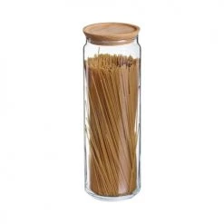 Le moins cher ???? Luminarc Bocaux, Pots Et Bonbonnières Pot à Spaghetti Avec Bouchon En Bois 200cl ???? -pots et bonbonnières Soldes pot a spaghetti avec bouchon en bois 200cl 2