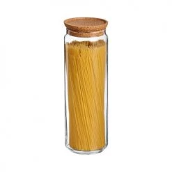 Remise ???? Luminarc Bocaux, Pots Et Bonbonnières Pot à Spaghetti Avec Bouchon En Liège 200cl ???? -pots et bonbonnières Soldes pot a spaghetti avec bouchon en liege 200cl 2