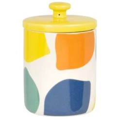 Top 10 ???? Maisons Du Monde Bocaux, Pots Et Bonbonnières Pot En Grès Motifs Graphiques Multicolores H11 ⌛