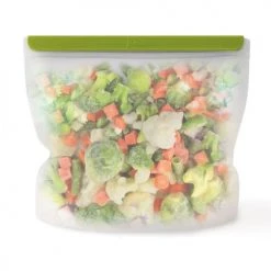 Promo ???? Youdoit Boites De Conservation Alimentaire Sac En Silicone Refermable 1L ✔️ -pots et bonbonnières Soldes sac en silicone refermable 1l 3