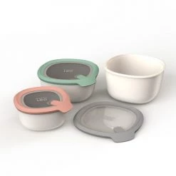 Le moins cher ???? BergHoff Boites De Conservation Alimentaire Set à Bols En PVC Avec Couvercle Et Plateau, 3 Pcs ????