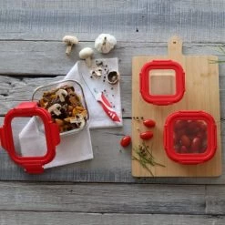 Remise ???? Menastyl Boites De Conservation Alimentaire Set De 10 Boîtes Hermétiques En Verre Avec Couvercle ⌛ -pots et bonbonnières Soldes set de 10 boites hermetiques en verre avec couvercle 9