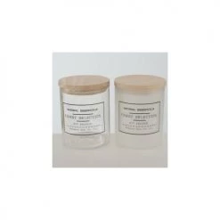 Acheter ???? Wadiga Bocaux, Pots Et Bonbonnières Set De 2 Bocaux En Verre Avec Bouchon En Chêne H13cm ???? -pots et bonbonnières Soldes set de 2 bocaux en verre avec bouchon en chene h13cm 2