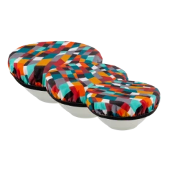 Promo ???? Pylones Boites De Conservation Alimentaire Set De 3 Couvre Bols ???? -pots et bonbonnières Soldes set de 3 couvre bols 12